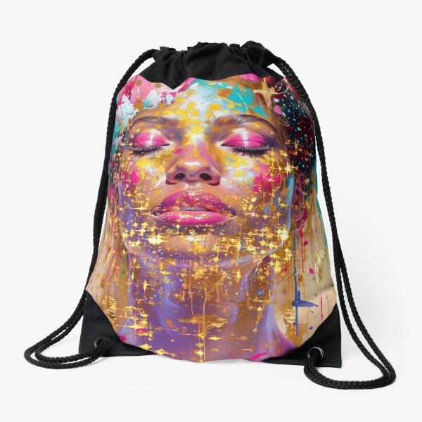 Item preview, Abstract - Pink & Gold series n°23079 designed and sold by AKANKEDESIGN.