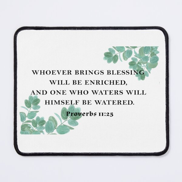 Item preview, Teacher appreciation, Bible Verse Whoever brings Blessing will be enriched, Teacher designed and sold by subarashii11.