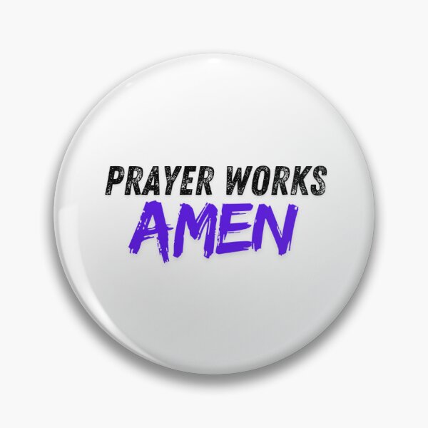 Item preview, Prayer Works - Faith-Based Christian Sticker designed and sold by GuidedFaithCo.