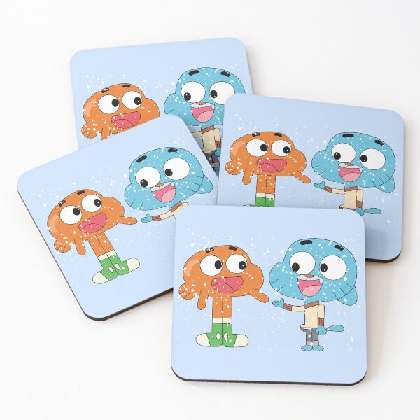 Item preview, The amazing world of Gumball™, Gumball and Darwin under the snow designed and sold by karamram.