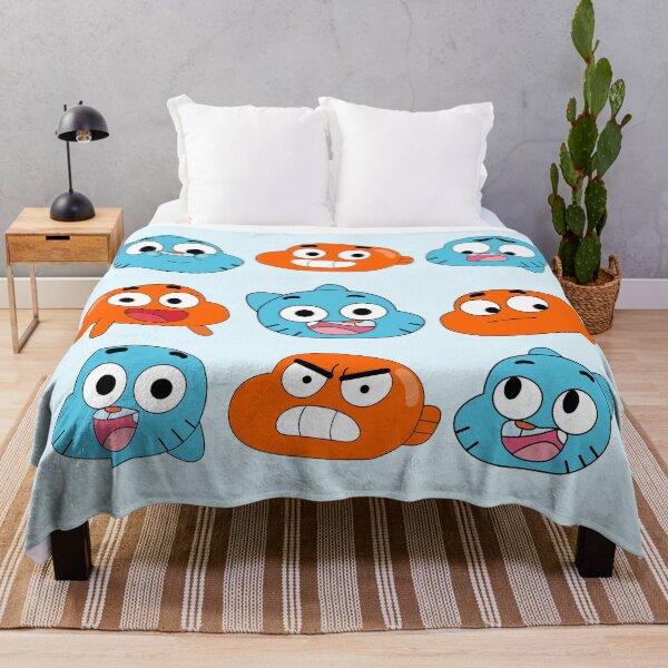 Item preview, The amazing world of Gumball™, Gumball & Darwin faces features designed and sold by karamram.