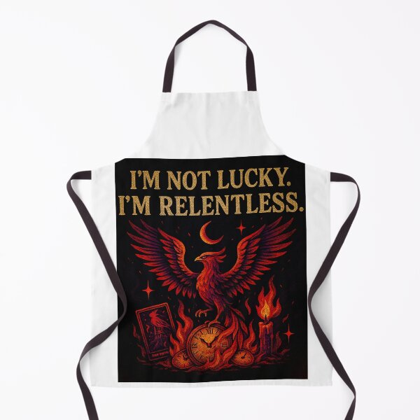 Item preview, I'm Not Lucky. I'm Relentless. designed and sold by MidnightMoodCo.