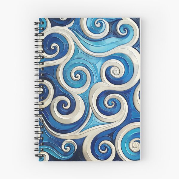 Item preview, New Zealand Māori Paua Pattern Koru Design 441 designed and sold by GrinGalore.