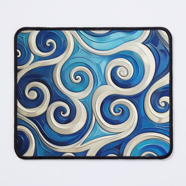 Item preview, New Zealand Māori Paua Pattern Koru Design 441 designed and sold by GrinGalore.