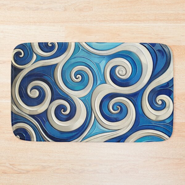 Item preview, New Zealand Māori Paua Pattern Koru Design 441 designed and sold by GrinGalore.