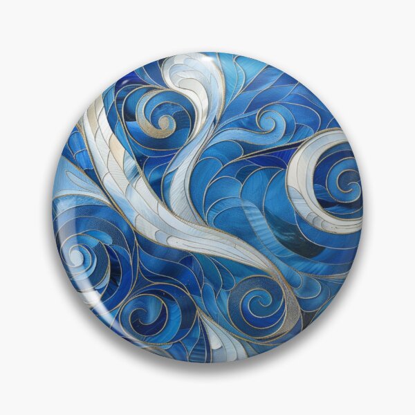 Item preview, New Zealand Māori Paua Pattern Koru Design 442 designed and sold by GrinGalore.
