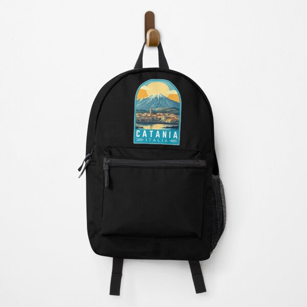 Item preview, Catania in Sicilia, Italy Vintage Travel Art Emblem designed and sold by MaateoDesign.