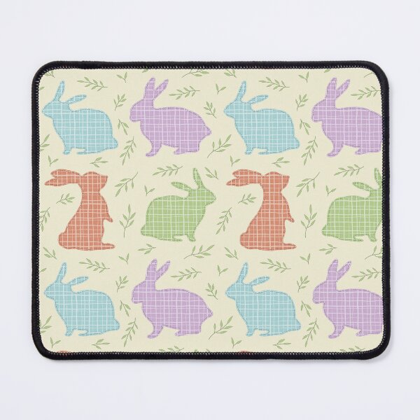 Item preview, Multicolored Gingham Bunny Patch designed and sold by ImpalaMoon.