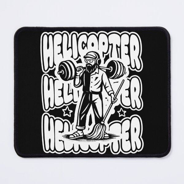 Item preview, Anatoly gym prank - Helicopter move - after Can I clean here - white cartoon meme designed and sold by ZechJohnRB.