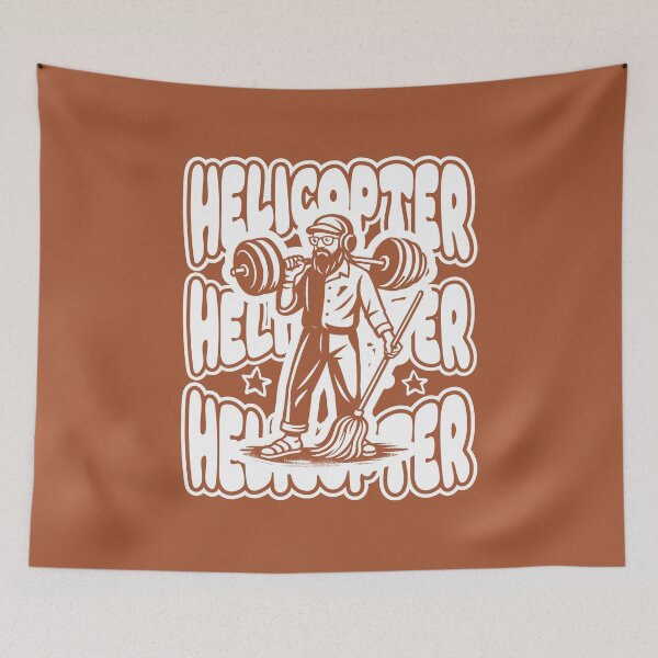Item preview, Anatoly gym prank - Helicopter move - after Can I clean here - white cartoon meme designed and sold by ZechJohnRB.