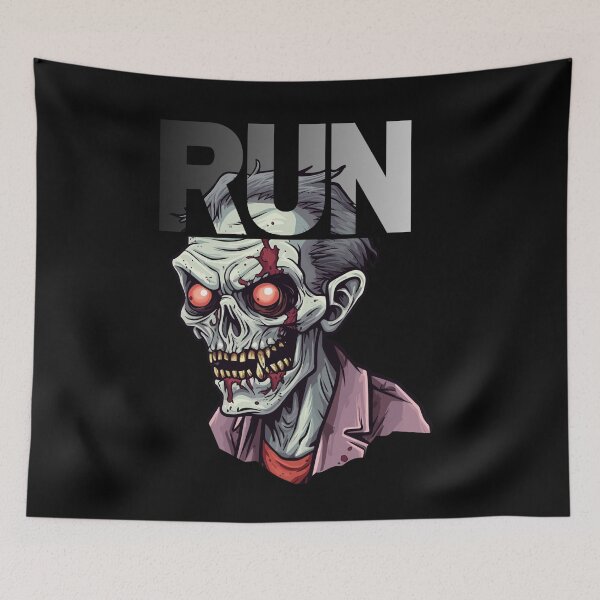 Item preview, RUN - Zombie Chase Horror Art designed and sold by Karim-Karem.
