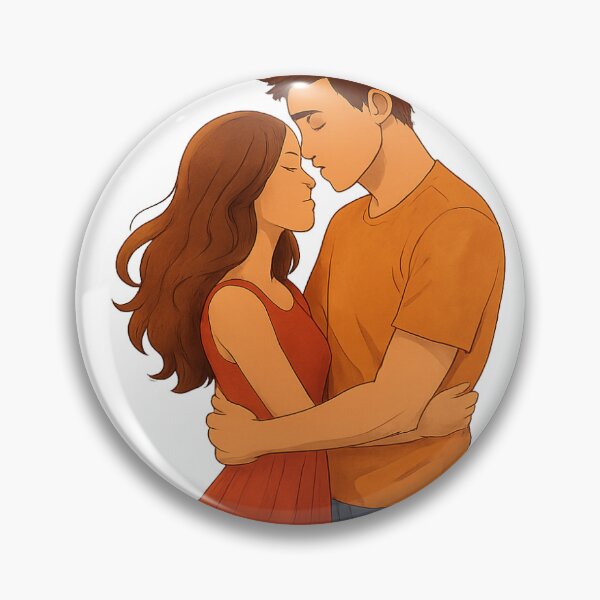 Item preview,  a young couple in an intimate embrace designed and sold by ruhelgupta.