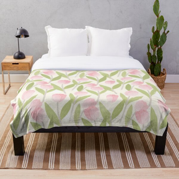 Item preview, Pink Tulips Pattern designed and sold by Kayslab.