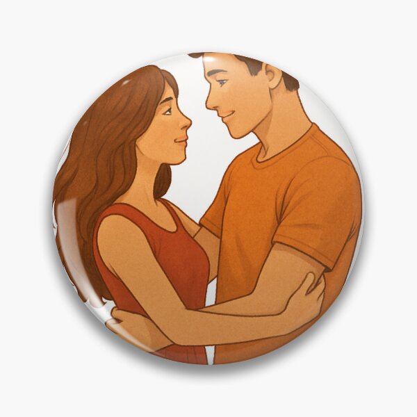 Item preview, a young couple in an intimate embrace designed and sold by ruhelgupta.