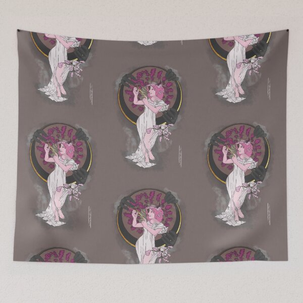 Item preview, Cherry blossom Tiefling designed and sold by Wicked Cool Kids.