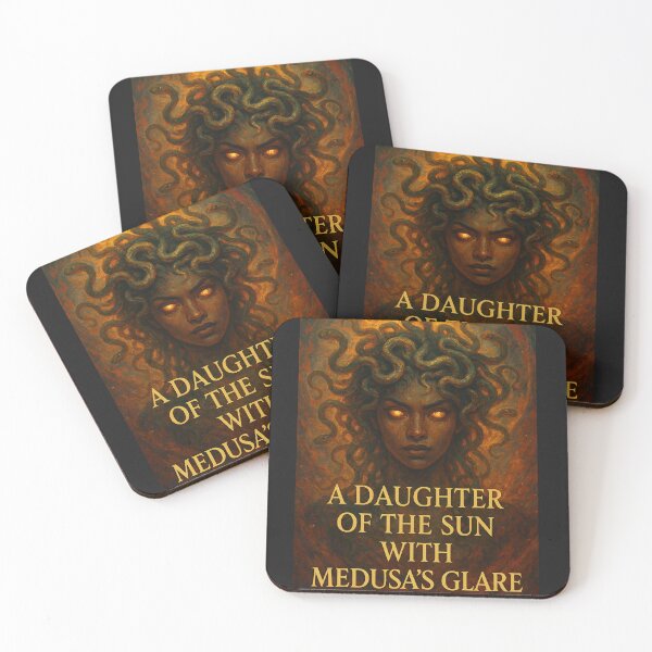Item preview, A Daughter of the Sun with Medusa's Glare designed and sold by MidnightMoodCo.