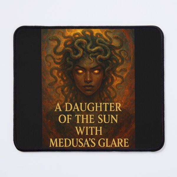 Item preview, A Daughter of the Sun with Medusa's Glare designed and sold by MidnightMoodCo.