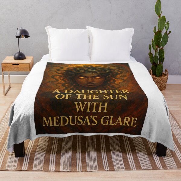 Item preview, A Daughter of the Sun with Medusa's Glare designed and sold by MidnightMoodCo.