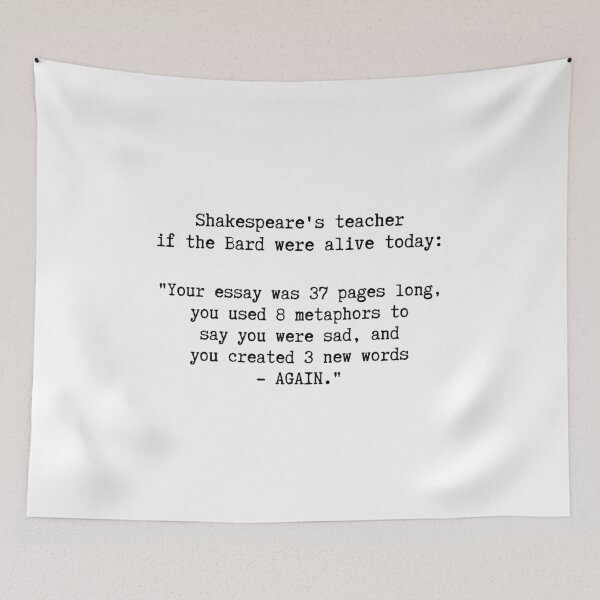 Item preview, Shakespeare as a Student designed and sold by ObsidianDaz.