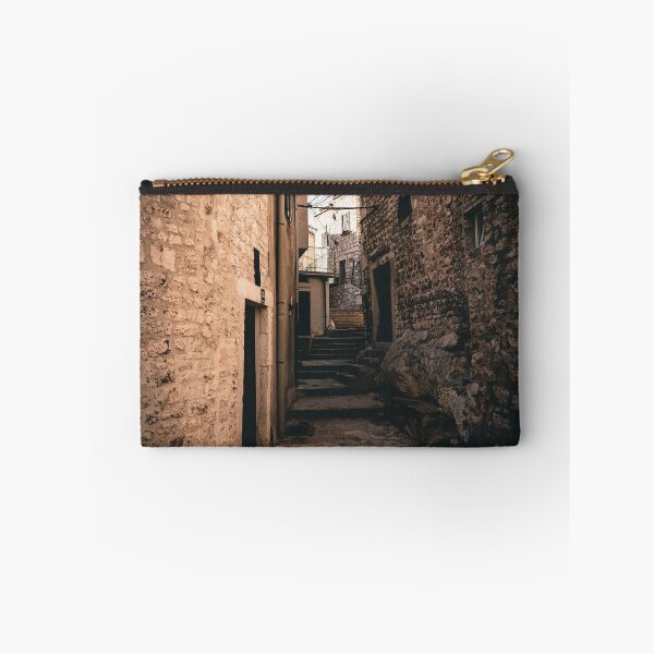 Item preview, Winding Stone Alleyway Under Warm Light – Vintage European Mood designed and sold by Ellaire.