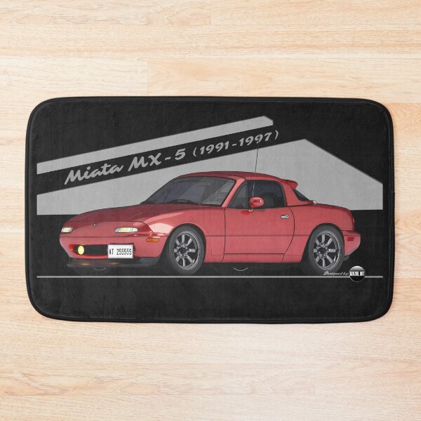 Item preview, Miata - MX-5 NA 1991-1997 (Classic Red) - Small Car, Big Smile designed and sold by Azaziel.