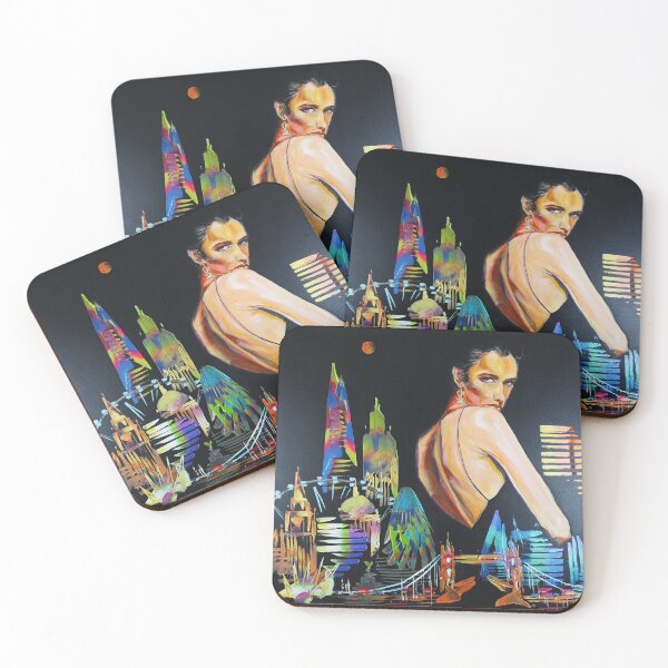 Item preview, City London Abstract Dark Night Figure 5043 designed and sold by Eraclis Aristidou.