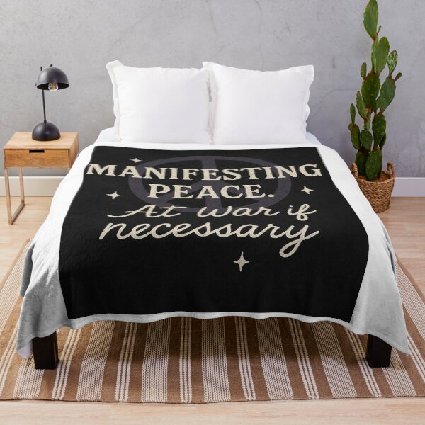 Item preview, Manifesting Peace. At war if necessary. designed and sold by MidnightMoodCo.