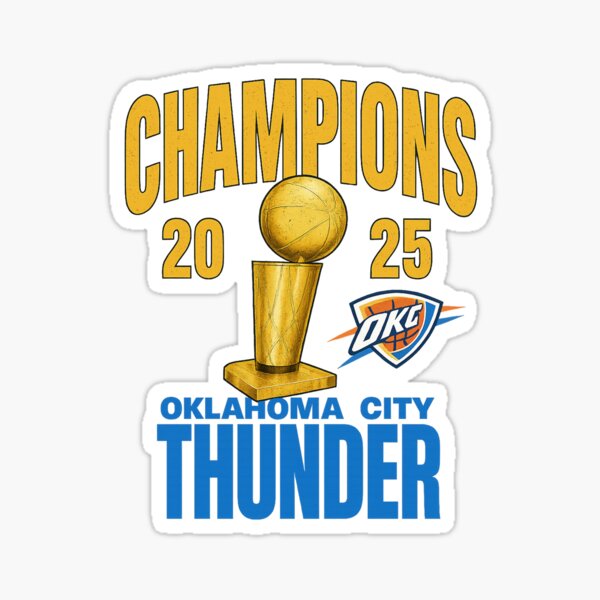 Item preview, Oklahoma City Thunder Finals 2025 Champions Won For The City, Thunder, OKC Basketball World Champs , Thunder SGA designed and sold by Annietong.