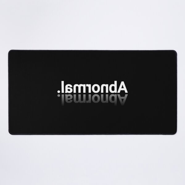 Item preview, Minimalist Inverted Text Design – “Abnormal” Typography Art designed and sold by WittyUnknown.