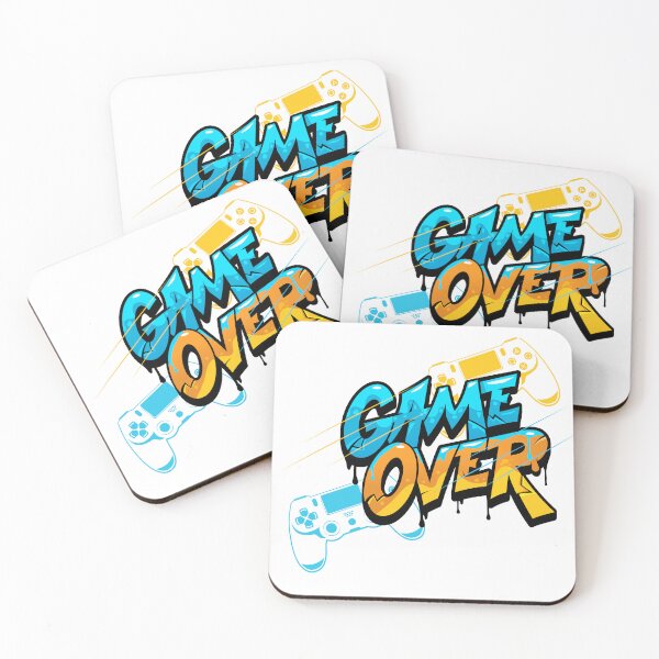 Item preview, Game Over Graffiti Gamer T-Shirt – Vibrant Controller Design designed and sold by Kstyle93.