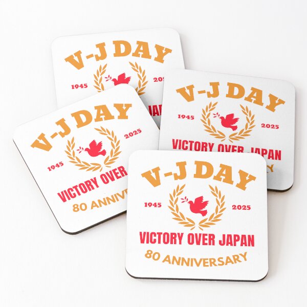 Item preview,  VJ day 80th anniversary 2025 V  J Day designed and sold by Minimalismat.