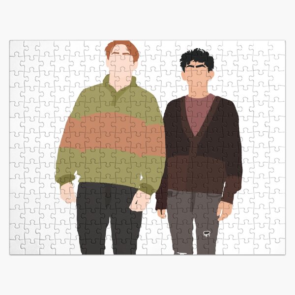 Item preview, Heartstopper - Nick and Charlie designed and sold by Bingeartstudio.