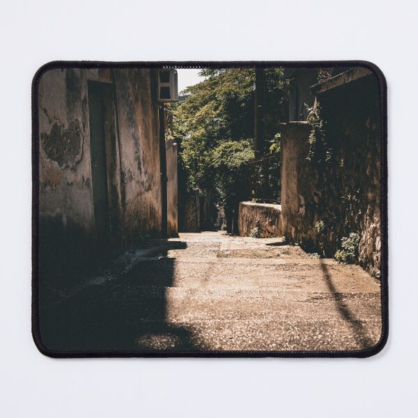 Item preview, Sunlit Alleyway – Rustic Urban Wall Art designed and sold by Ellaire.