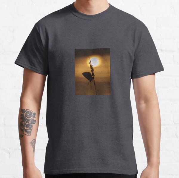 Common Blue Butterfly at Sunset Classic T-Shirt