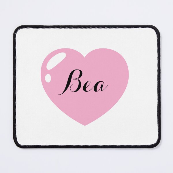 Item preview, Bea Name with Pink Heart  designed and sold by Monika Howarth.