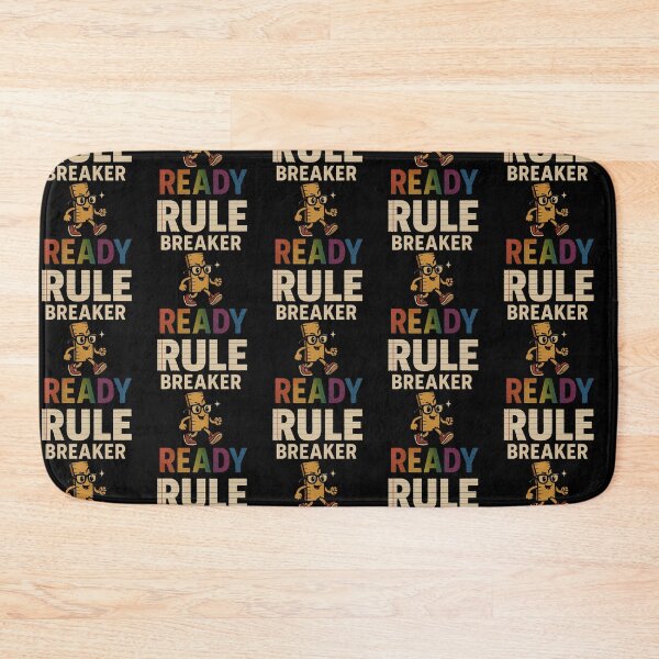 Item preview, Rule Breaker Ready Rainbow School Ruler designed and sold by Taans-Creation.