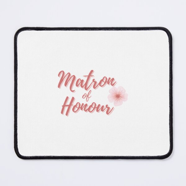 Item preview, Elegant Pink Floral Matron of Honour designed and sold by DixieGirlStudio.