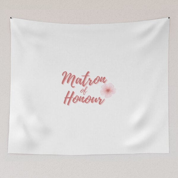 Item preview, Elegant Pink Floral Matron of Honour designed and sold by DixieGirlStudio.