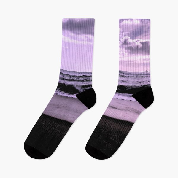 Item preview, Dark, gloomy cloudy beach designed and sold by Dryft7.
