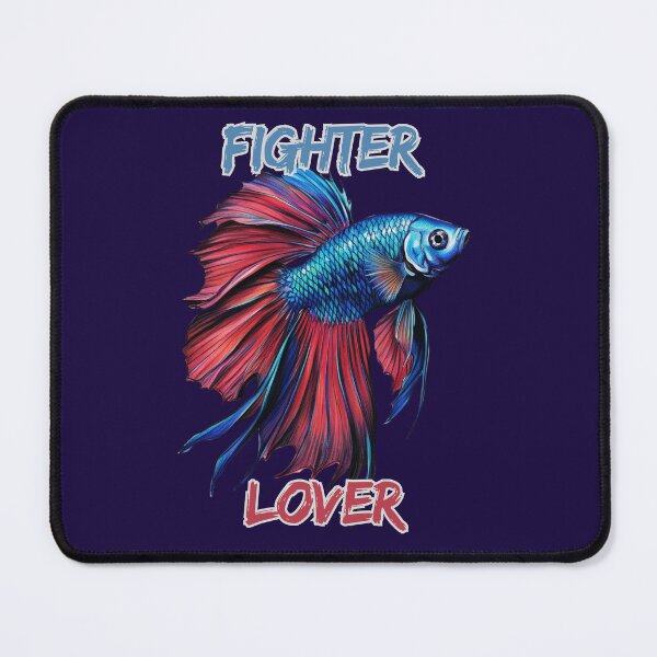 Item preview, Fighter Lover. Betta Splendens or Siamese Fighting fish design. designed and sold by Shoot-The-Moon.