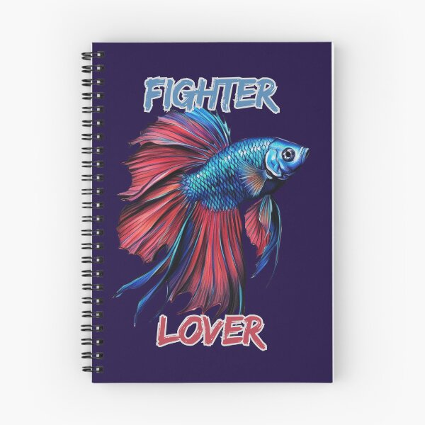 Item preview, Fighter Lover. Betta Splendens or Siamese Fighting fish design. designed and sold by Shoot-The-Moon.