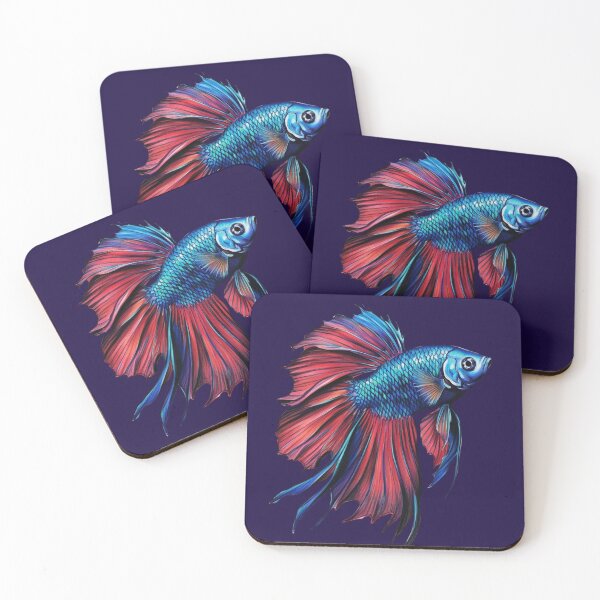 Item preview, Fighter Lover. Betta Splendens or Siamese Fighting fish design. designed and sold by Shoot-The-Moon.