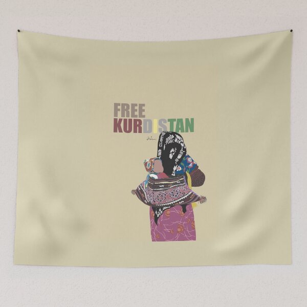 Item preview, FREE KURDISTAN designed and sold by jin.art..