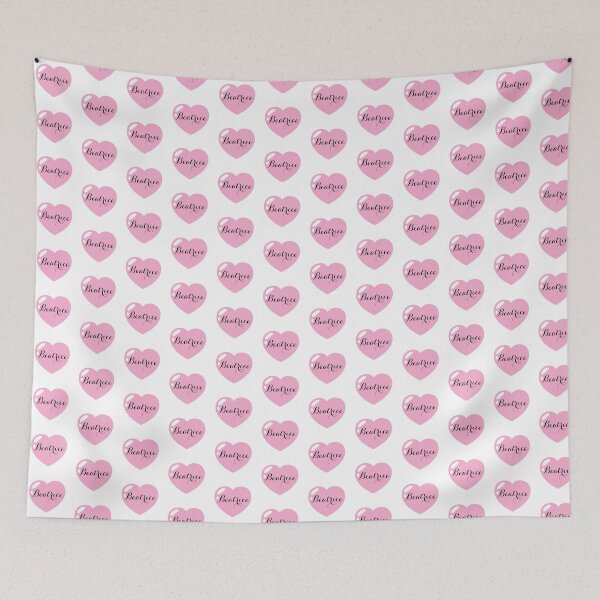 Item preview, Beatrice Name with Pink Heart  designed and sold by Monika Howarth.