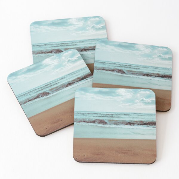 Item preview, Sun breaking through the clouds at the beach designed and sold by Dryft7.