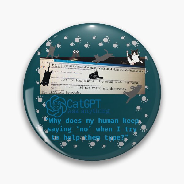 Item preview, CatGPT Google Search designed and sold by HappyHavenStu.