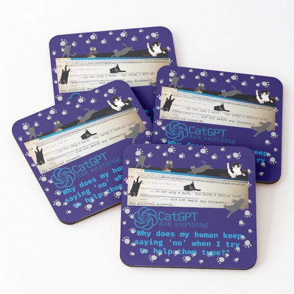 Item preview, CatGPT Google Search designed and sold by HappyHavenStu.