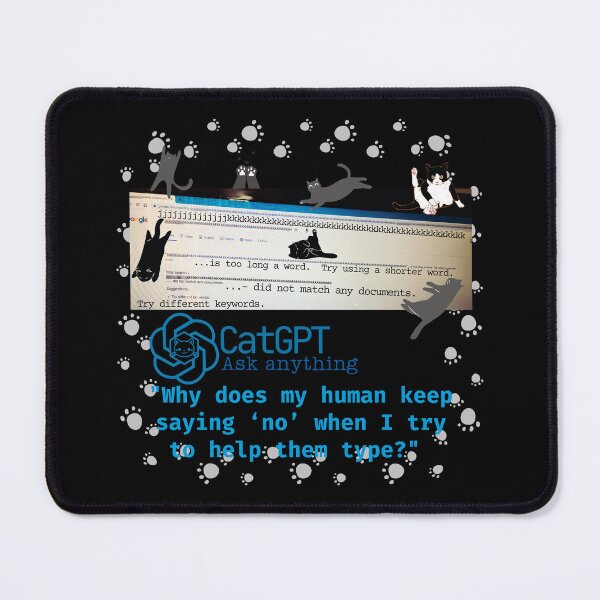 Item preview, CatGPT Google Search designed and sold by HappyHavenStu.
