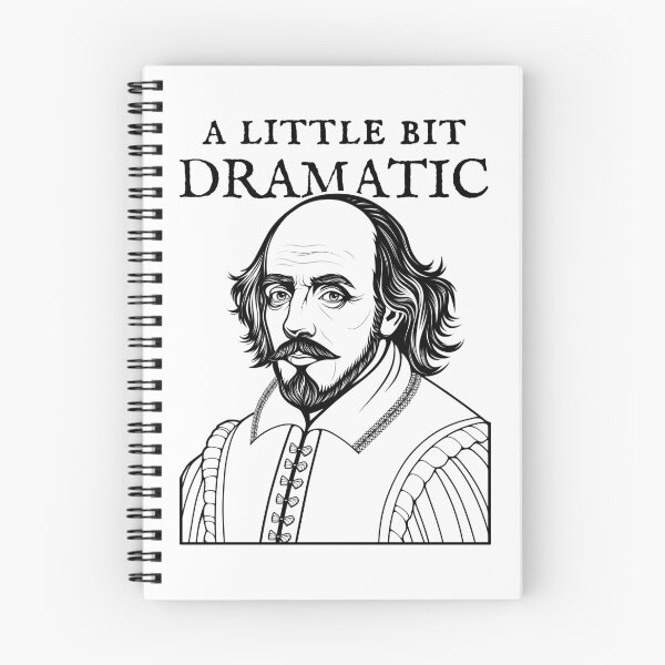 Item preview, A Little Bit Dramatic | Shakespeare Portrait designed and sold by ObsidianDaz.