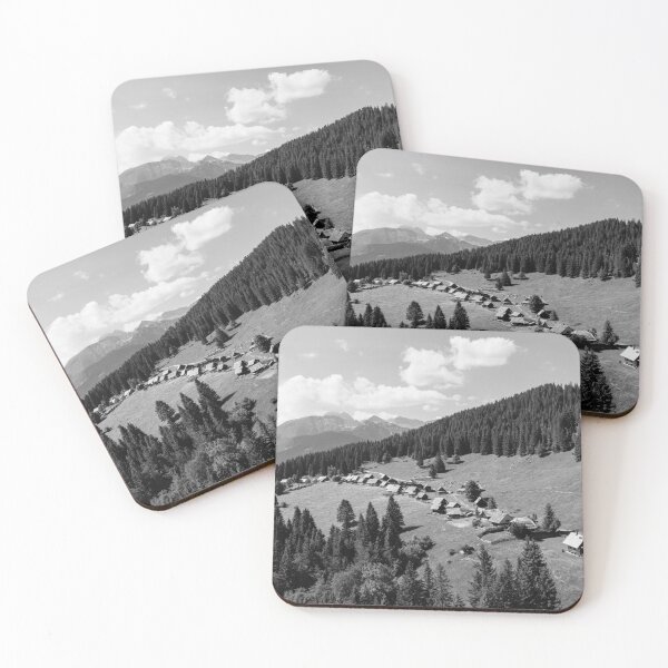Item preview, Black and White drone shot of Planina Zajamniki designed and sold by expat-camera.